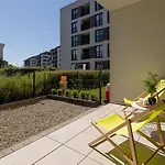 Krakow Studio With Parking & Terrace Near Zalew Bagry By Renters Prestige
